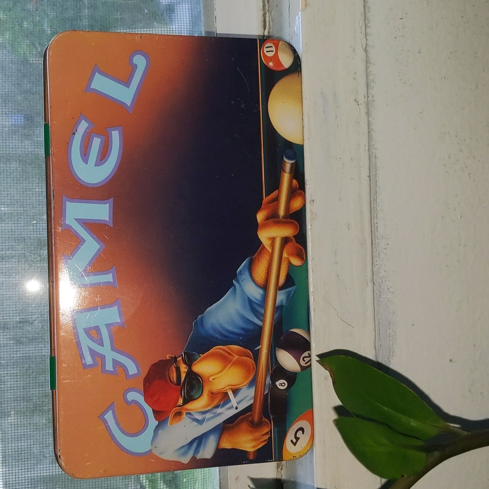 Vintage DeadStocks Smoking Joe Camel Match Tin